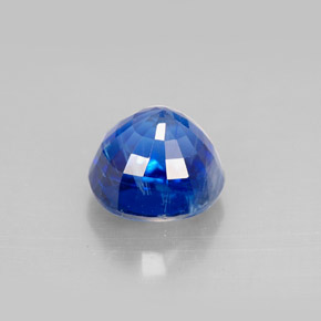 2.71캐럿 천연 블루 카이아나이트, 라운드 컷, 7.61 mm, SI