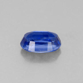 0.67캐럿 천연 블루 카이아나이트, 타원형 컷, 6.2×4.2 mm, VS-SI