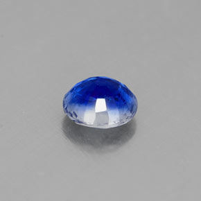 0.67캐럿 천연 블루 카이아나이트, 라운드 컷, 5.14 mm, VS-SI