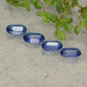 1.50캐럿 천연 블루 카이아나이트 보석, 타원형 컷, 5.3×3.3 mm, SI