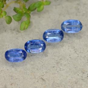 1.72캐럿 천연 블루 카이아나이트 보석, 타원형 컷, 5.4×3.4 mm, SI