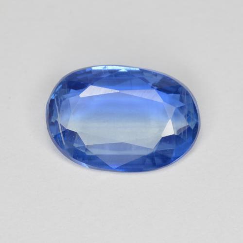 2.24캐럿 천연 이집트 블루 카이아나이트, 타원형 컷, 10.4×7.3 mm, VS-SI