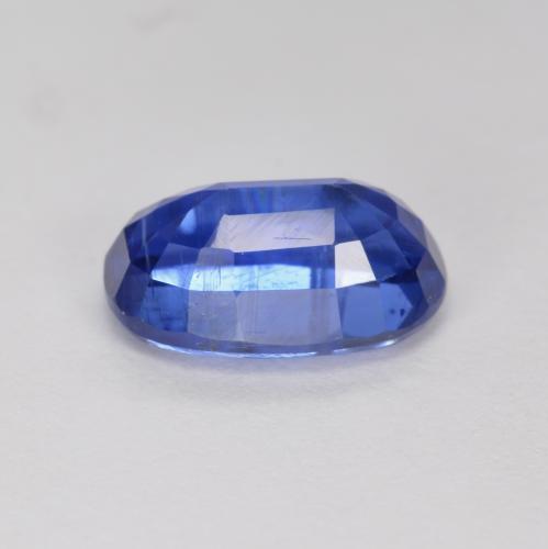 2.79캐럿 천연 네이비 블루 카이아나이트, 타원형 컷, 10.1×6.6 mm, SI