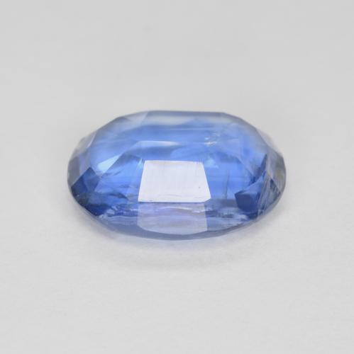 2.71캐럿 천연 라이트 블루 카이아나이트, 타원형 컷, 10.1×7.8 mm, VS-SI