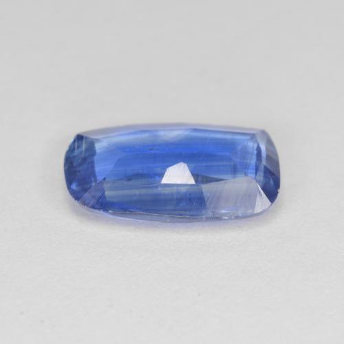 2.94캐럿 천연 네이비 블루 카이아나이트, 쿠션 컷, 11.6×7.5 mm, SI