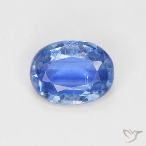 1.52ct 자연스러운 하늘색 카이아나이트, 타원형, VS-SI