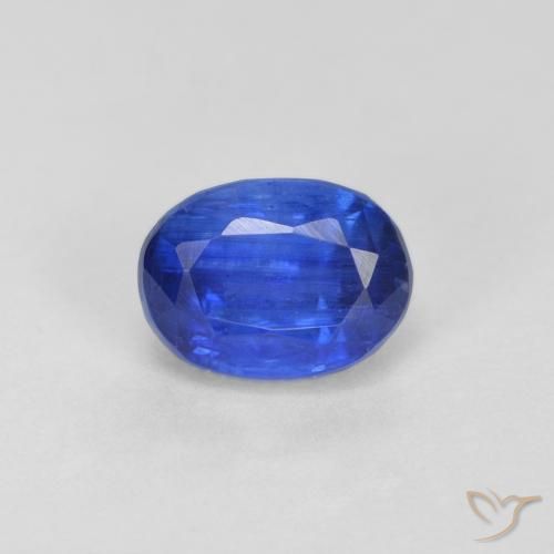 1.45ct 자연스러운 딥 이집트 블루 카이아나이트, 타원형, VS-SI