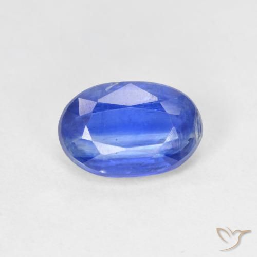 2.21ct 자연스러운 트루 블루 카이아나이트, 타원형, SI