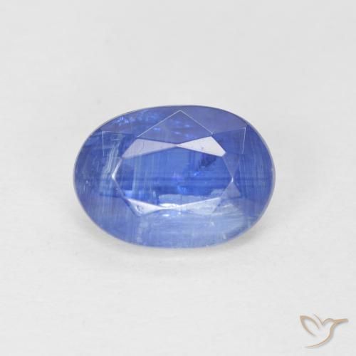 0.96ct 자연스러운 베이비 블루 카이아나이트, 타원형, SI