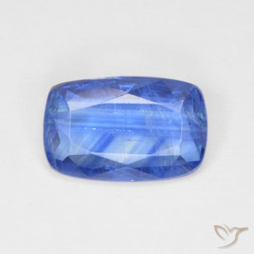 3.07ct 자연스러운 네이비 블루 카이아나이트, 방석, SI