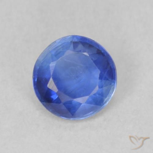0.29ct 자연스러운 진한 파랑 카이아나이트, 둥근, VS