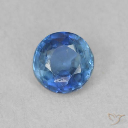 0.36ct 자연스러운 royal blue 카이아나이트, 둥근, SI