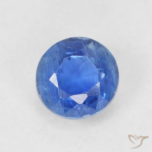 0.51ct 자연스러운 베이비 블루 카이아나이트, 둥근, SI