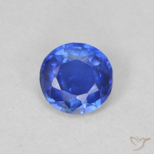 0.29ct 자연스러운 딥 애저 블루 카이아나이트, 둥근, VS-SI