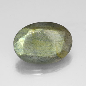 10.39캐럿 천연 멀티컬러 라브라도라이트, 타원형 컷, 18.5×13.2 mm, 투명한