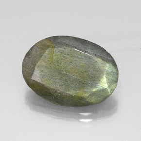 10.39캐럿 천연 멀티컬러 라브라도라이트, 타원형 컷, 18.5×13.2 mm, 투명한