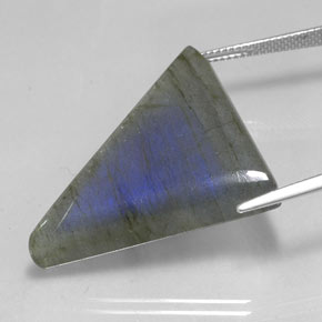 42.05캐럿 천연 다색 조회 장석, 일조, 투명한