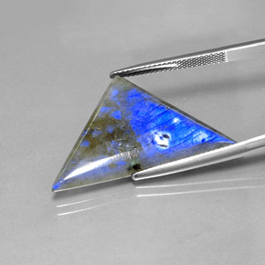 16.19캐럿 천연 다색 조회 장석, 일조, 투명한