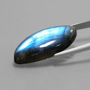 17.63캐럿 천연 다색 조회 장석, 투명한, 투명/반투명