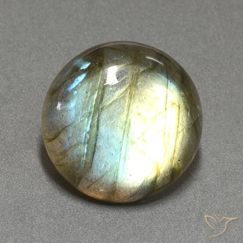 13.46ct 자연스러운 다색 조회 장석, 둥근, 투명한