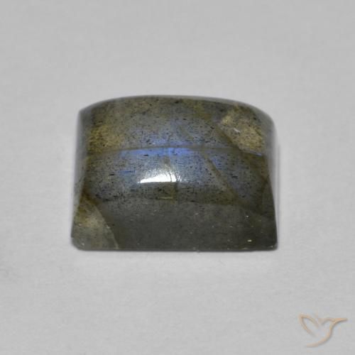 2.71캐럿 천연 다색 조회 장석, 바게트, 투명한
