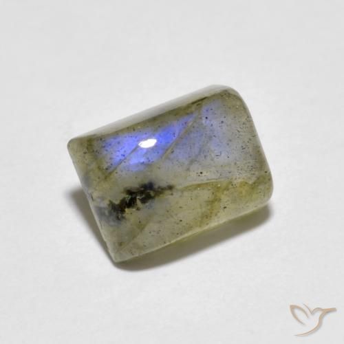 1.93ct 자연스러운 다색 조회 장석, 바게트, 투명한