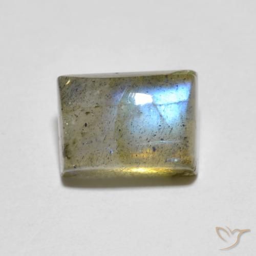 2.21ct 자연스러운 다색 조회 장석, 바게트, 투명한