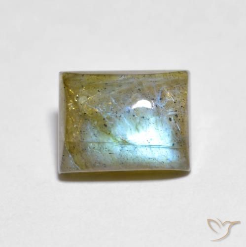 2.12ct 자연스러운 다색 조회 장석, 바게트, 투명한