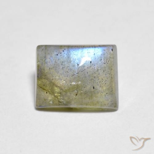 1.60ct 자연스러운 다색 조회 장석, 바게트, 투명한