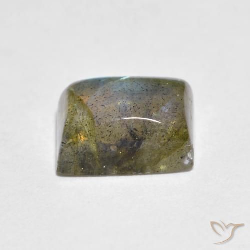 1.95캐럿 천연 다색 조회 장석, 바게트, 투명한