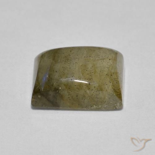 1.89캐럿 천연 다색 조회 장석, 바게트, 투명한