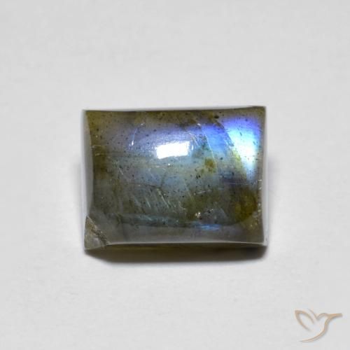 2.42ct 자연스러운 다색 조회 장석, 바게트, 투명한