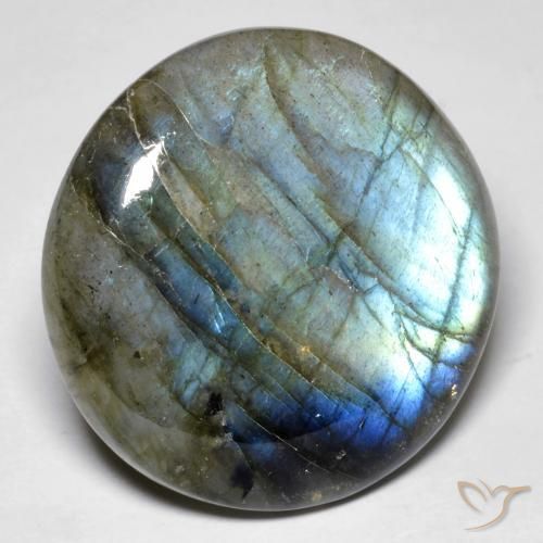 31.27ct 자연스러운 다색 조회 장석, 둥근, 투명한