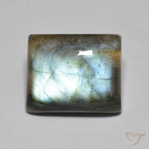 5.45ct 자연스러운 다색 조회 장석, 바게트, 투명한