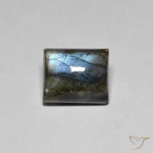 6.48ct 자연스러운 다색 조회 장석, 바게트, 투명한
