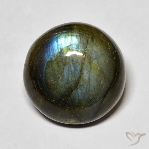 11.19ct 자연스러운 다색 조회 장석, 둥근, 투명한