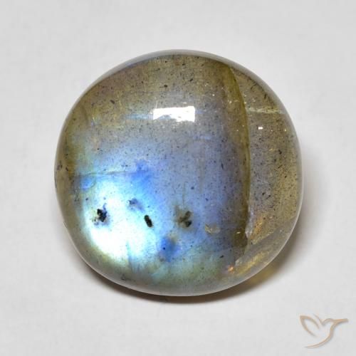 12.68ct 자연스러운 다색 조회 장석, 둥근, 투명한
