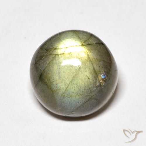 7.55ct 자연스러운 다색 조회 장석, 둥근, 투명한