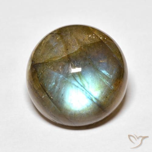 14.33ct 자연스러운 다색 조회 장석, 둥근, 투명한