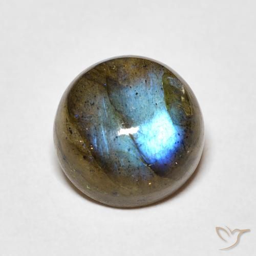 4.26ct 자연스러운 다색 조회 장석, 둥근, 투명한