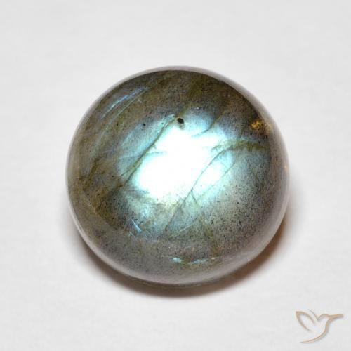 6.23ct 자연스러운 다색 조회 장석, 둥근, 투명한