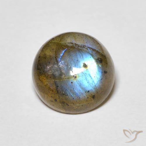 2.01ct 자연스러운 다색 조회 장석, 둥근, 투명한