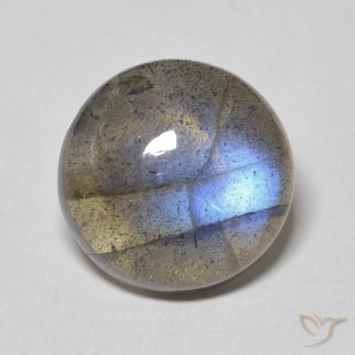6.24ct 자연스러운 다색 조회 장석, 둥근, 투명한