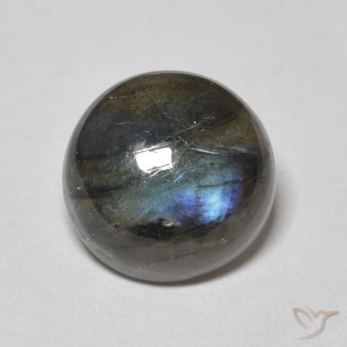 4.18ct 자연스러운 다색 조회 장석, 둥근, 투명한