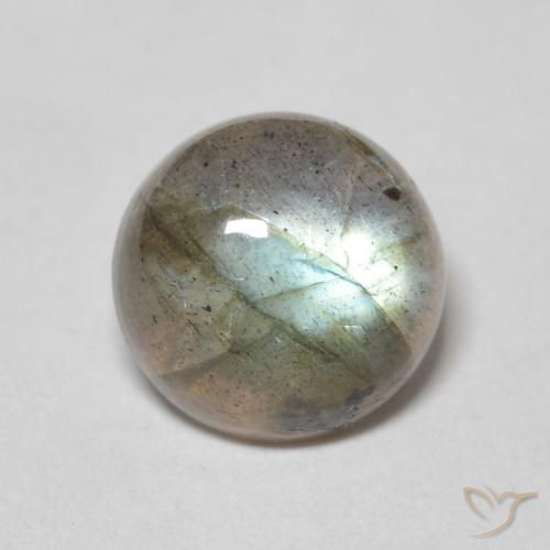 2.09ct 자연스러운 다색 조회 장석, 둥근, 투명한