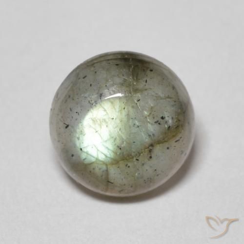 1.34ct 자연스러운 다색 조회 장석, 둥근, 투명한