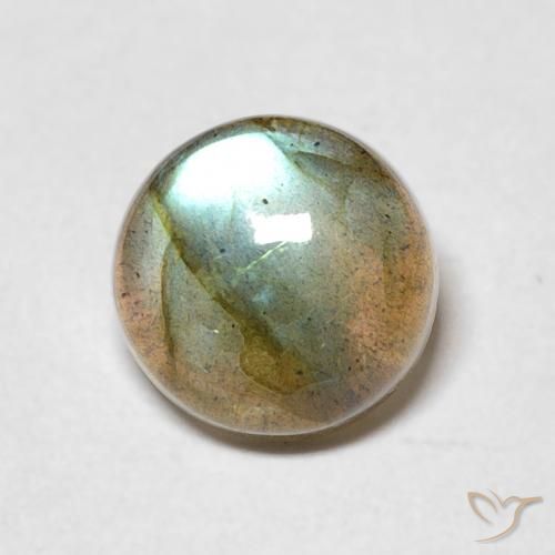2.05ct 자연스러운 다색 조회 장석, 둥근, 투명한
