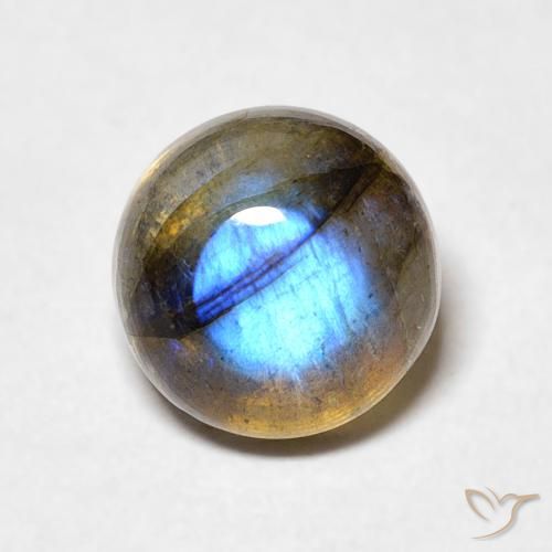 2.41ct 자연스러운 다색 조회 장석, 둥근, 투명한