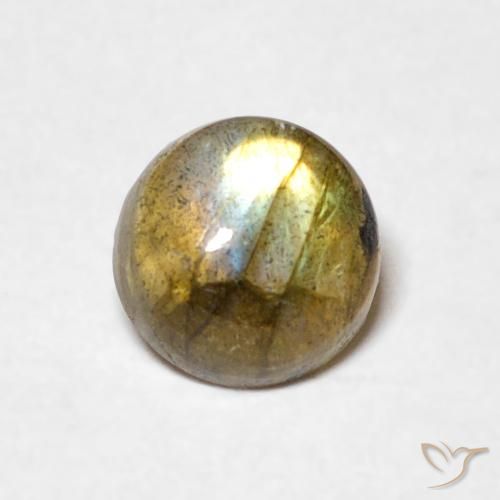 1.05ct 자연스러운 다색 조회 장석, 둥근, 투명한