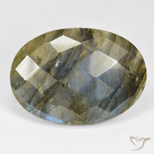 35.90ct 자연스러운 다색 조회 장석, 타원형, 불투명체